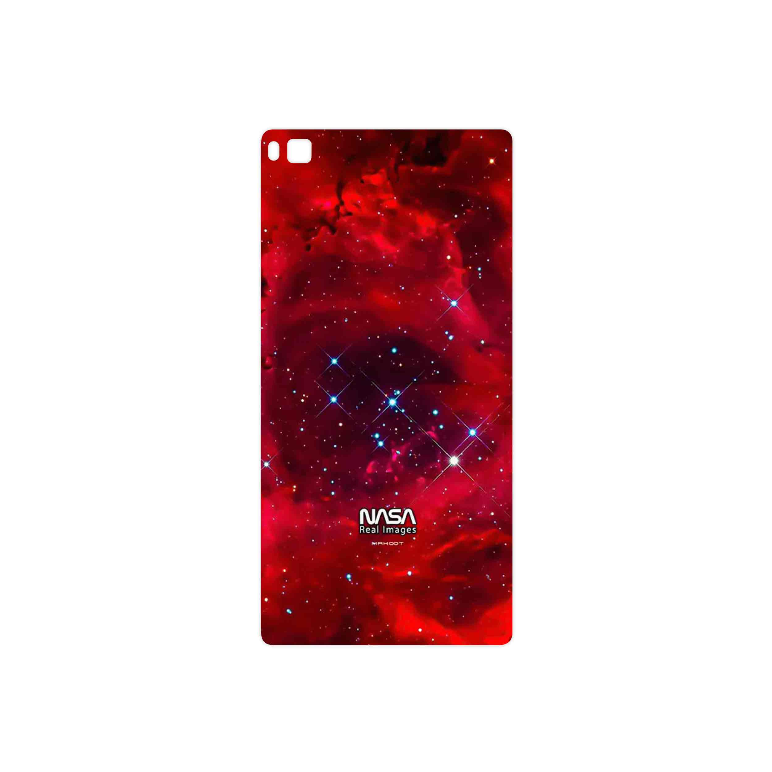 برچسب پوششی ماهوت مدل Universe b NASA 10 مناسب برای گوشی موبایل هوآوی P8