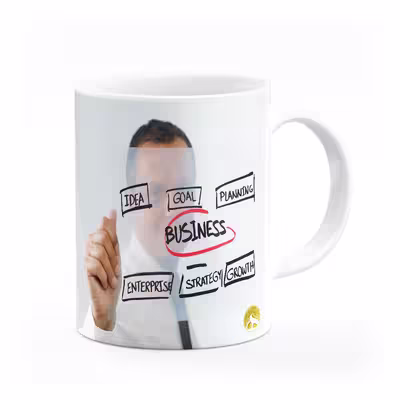 ماگ هومرو طرح بیزینس و جملات انگیزشی مدل MG8351