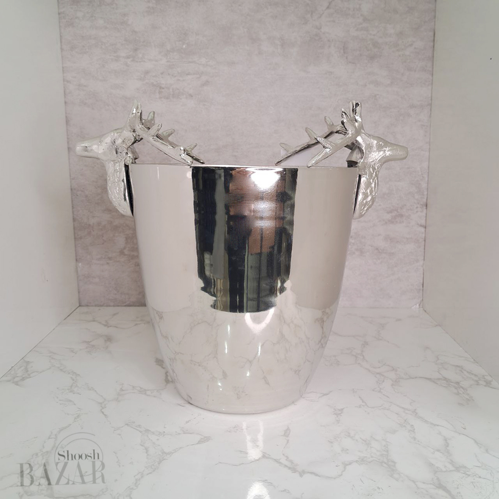 سطل زباله آلومینیوم دکوری مدل گوزن مارال