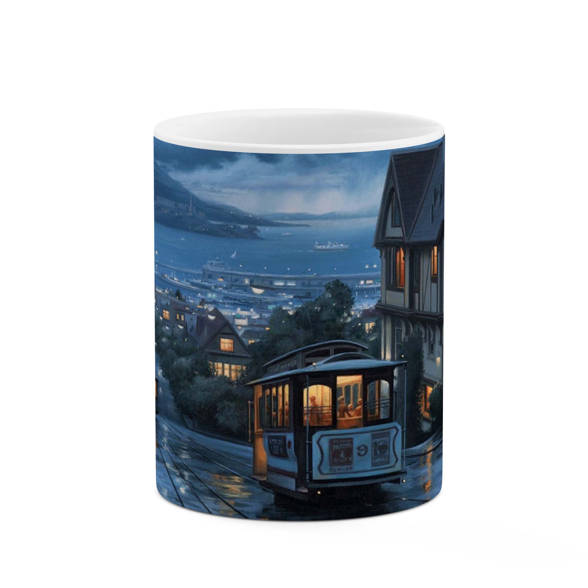 ماگ طرح شهر مدل mug01184