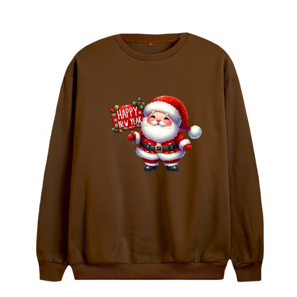 سویشرت زنانه مدل بابانوئل کریسمس کد 45