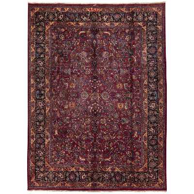 فرش قدیمی دستباف دوازده متری سی پرشیا کد 187320