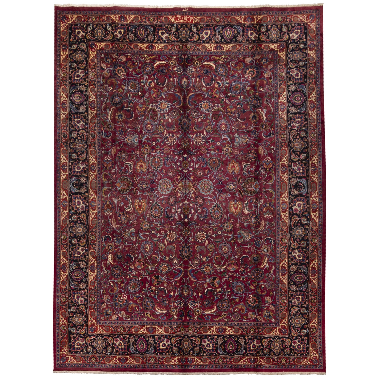 فرش قدیمی دستباف دوازده متری سی پرشیا کد 187320