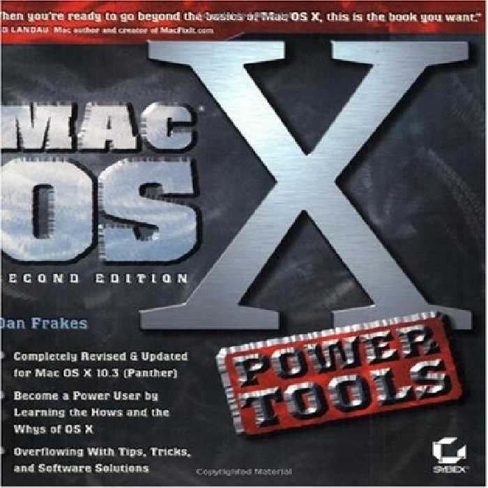خرید و دانلود نسخه کامل کتاب Mac OS X Power Tools, 2nd Edition