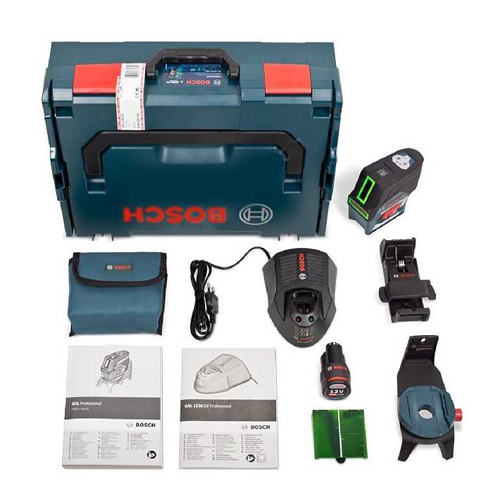 تراز لیزری بوش مدل GCL 2-50 CG L-BOXX