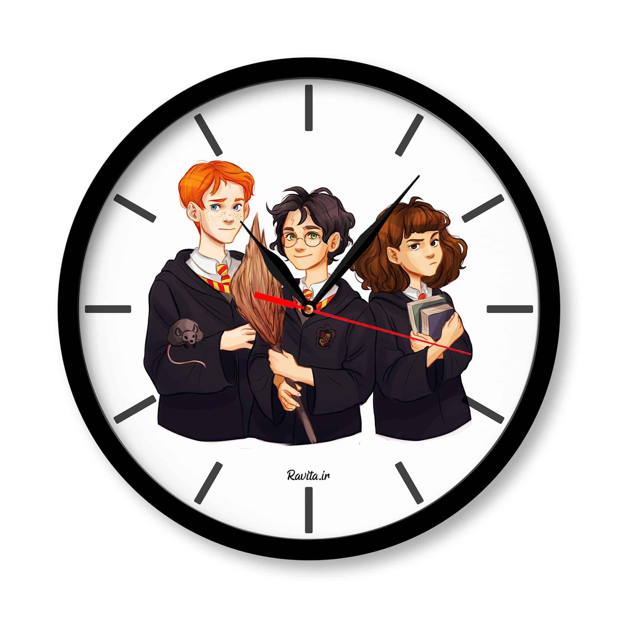 ساعت‌ دیواری راویتا طرح هری‌پاتر کد 3356
