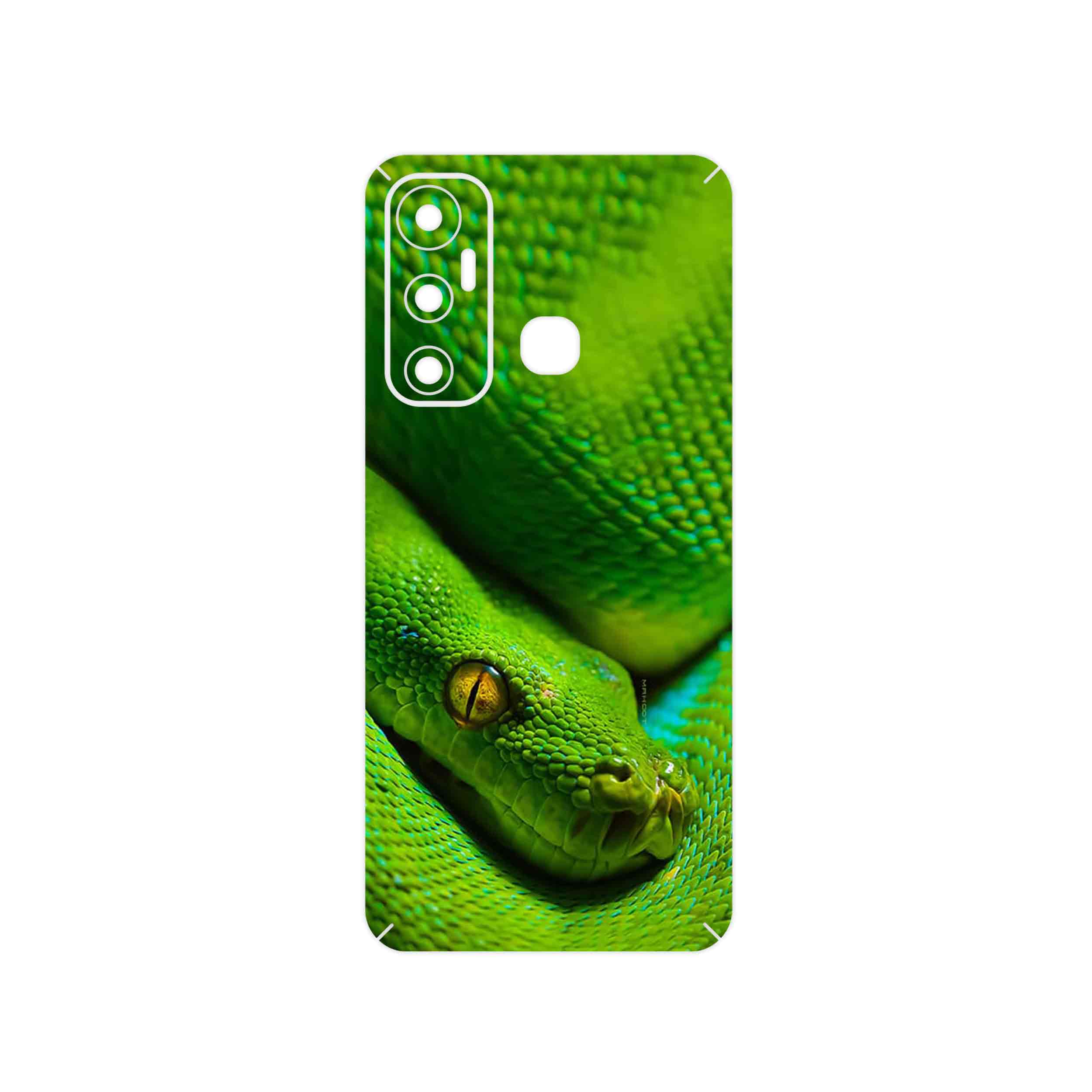 برچسب پوششی ماهوت مدل Snake مناسب برای گوشی موبایل اینفینیکس Hot 11