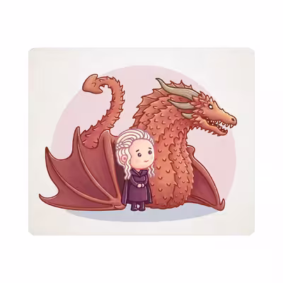 ماوس پد طرح Game of Thrones مدل MP1455