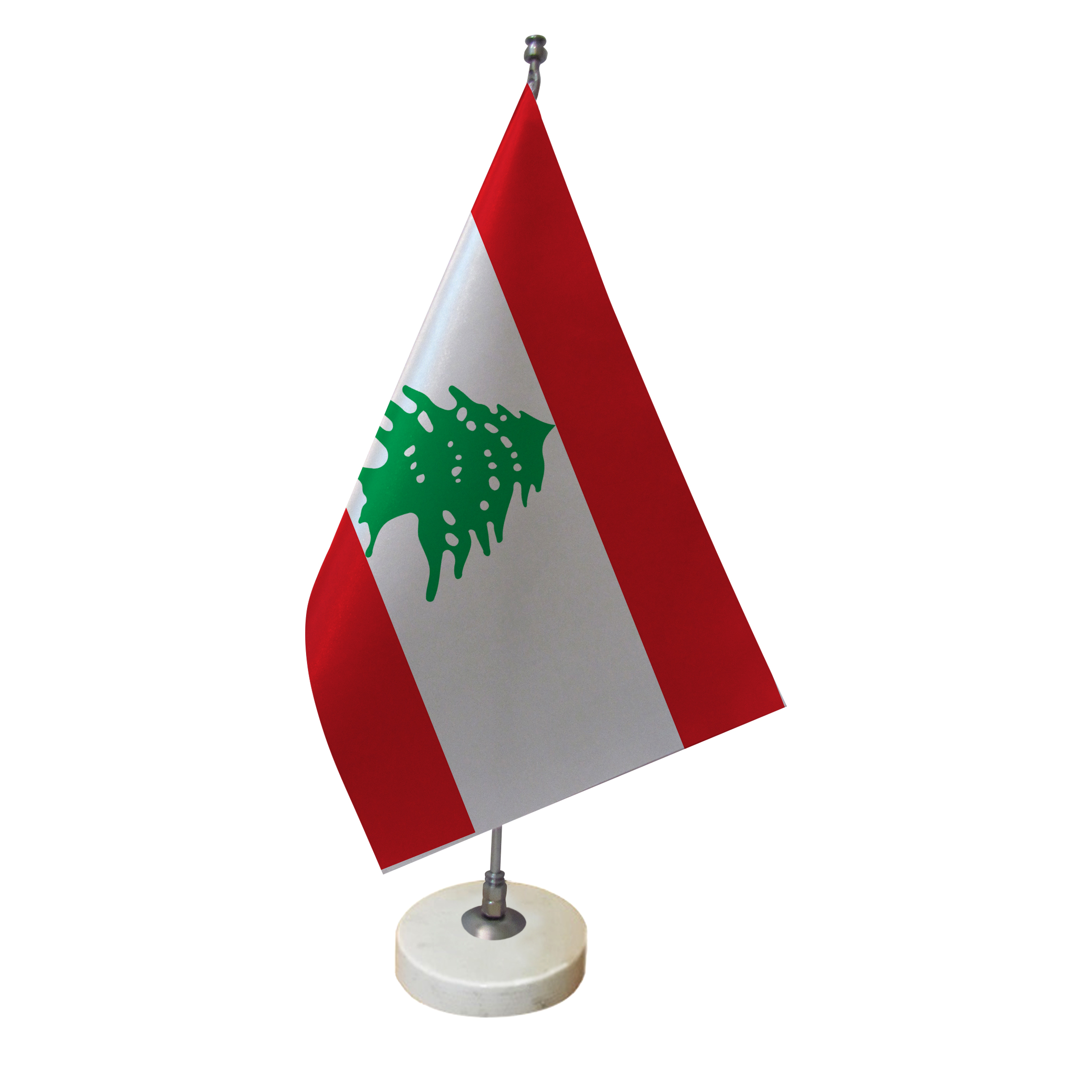 پرچم رومیزی مدل کشور لبنان کد 2