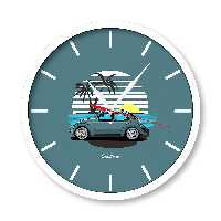 ساعت‌های دیواری راویتا طرح ماشین 3096