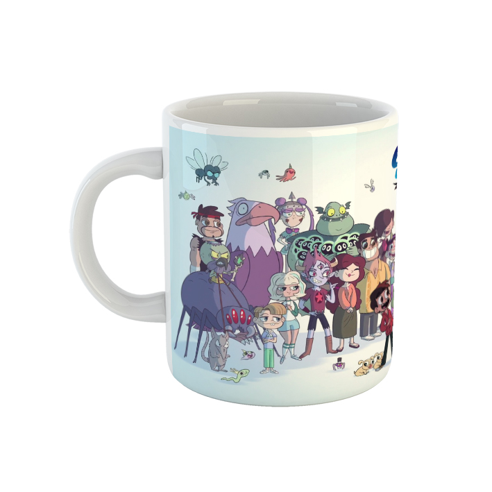 ماگ طرح انیمیشن استار علیه نیروهای شیطان کد 02