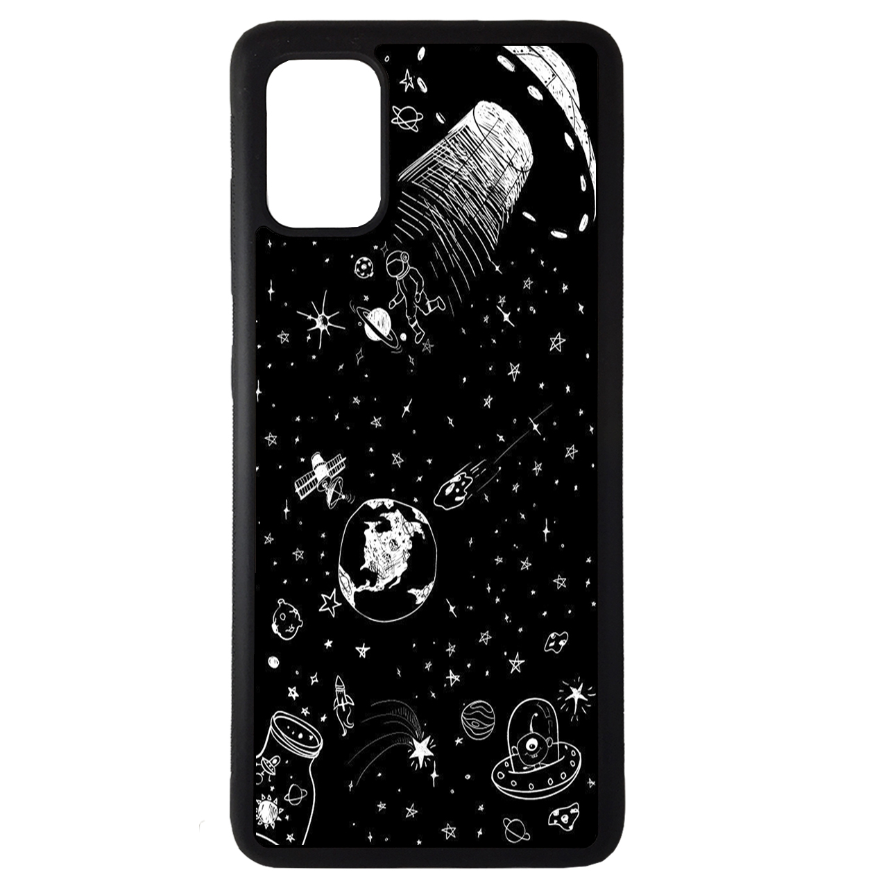کاور طرح فضا کد 1146 مناسب برای گوشی موبایل سامسونگ galaxy m51