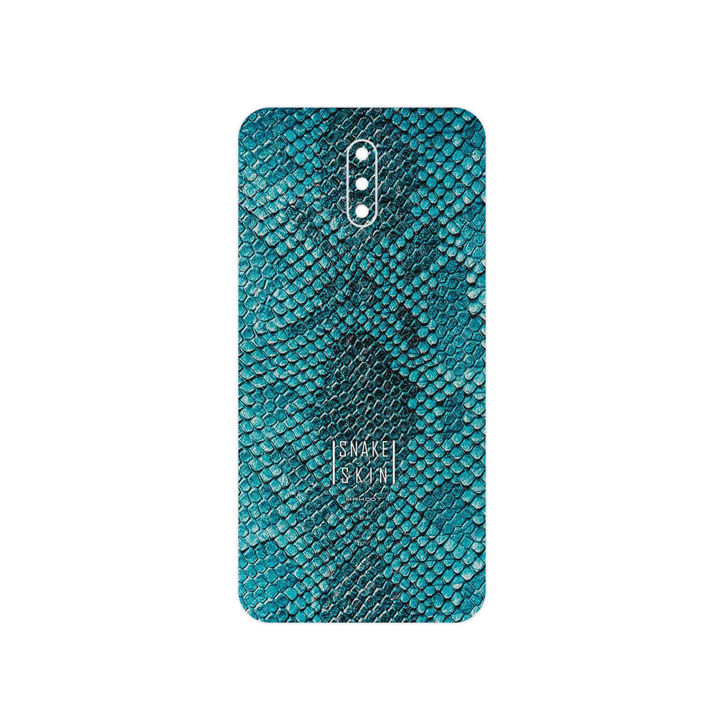 برچسب پوششی ماهوت مدل Blue Snake Skin مناسب برای گوشی موبایل نوکیا 2.3