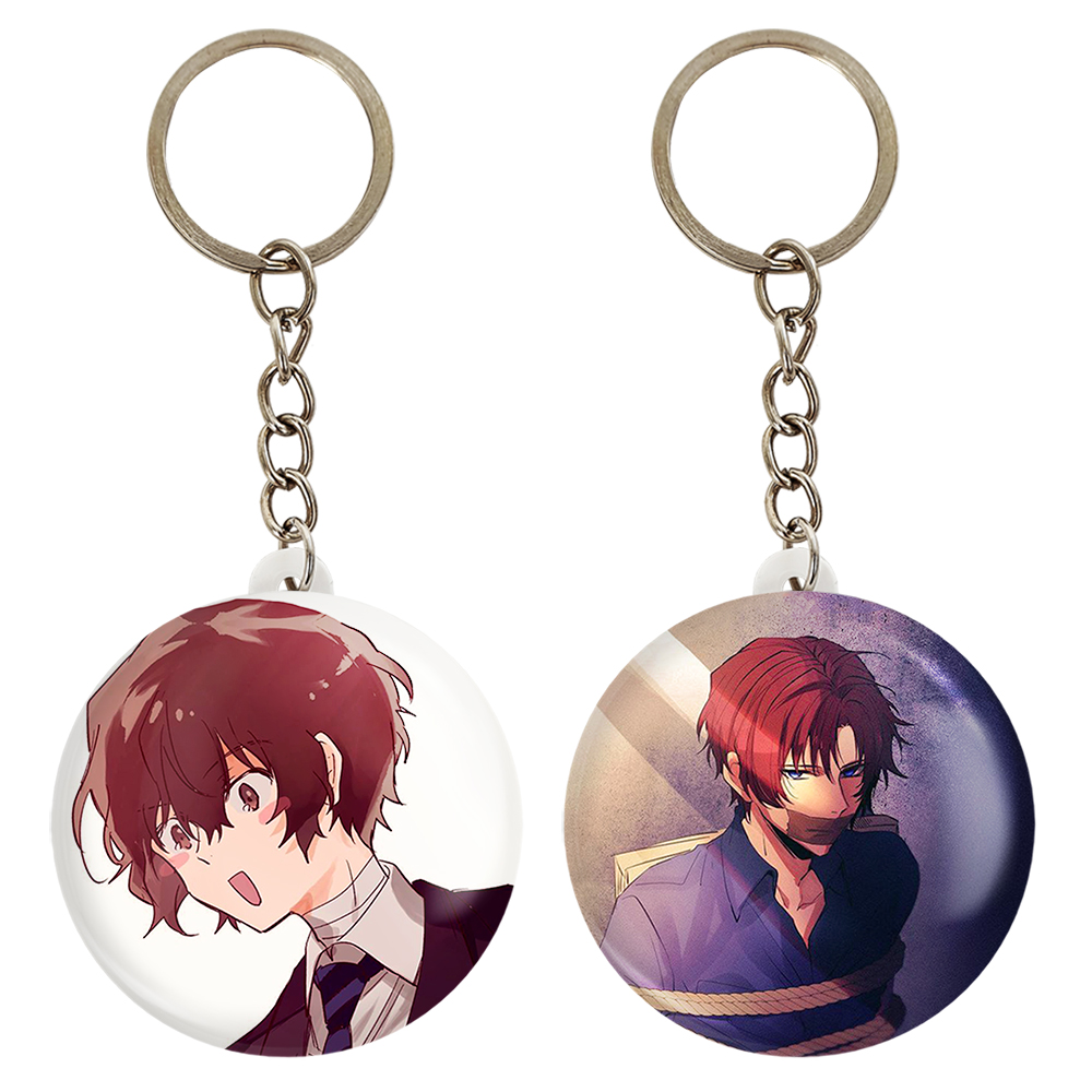 جاکلیدی خندالو مدل اودا سان و دازای سان انیمه سگ های ولگرد بانگو کد 1564915651 مجموعه 2 عددی