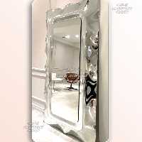 آینه قدی دست ساز مواج مدل لومورا