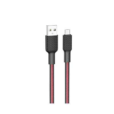 کابل تبدیل USB به MICROUSB  هوکو مدل X69 ANTI-WINDING طول 1 متر