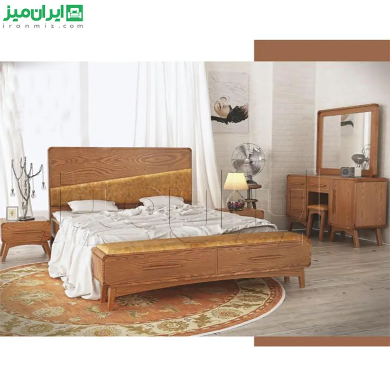 تخت خواب دو نفره مهدیس