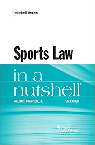 خرید و دانلود نسخه کامل کتاب Sports Law in a Nutshell (Nutshells) 5th Edition - PDF