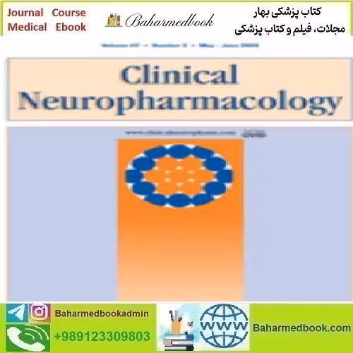Clinical Neuropharmacology Volume 47 1 to 3 2024 TRUE P