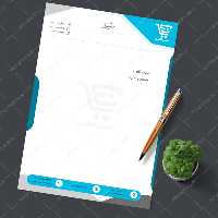 سربرگ لایه باز اداری شرکتی و فروشگاهی psd 27