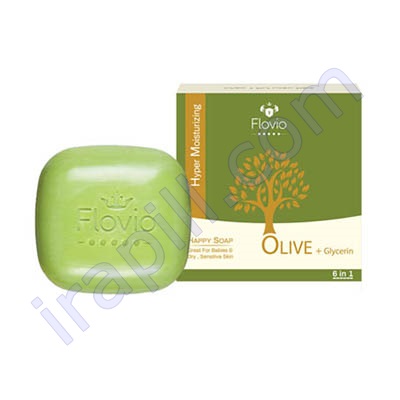 صابون 6 کاره زیتون فلوویو فوق مرطوب کننده 100 گرم