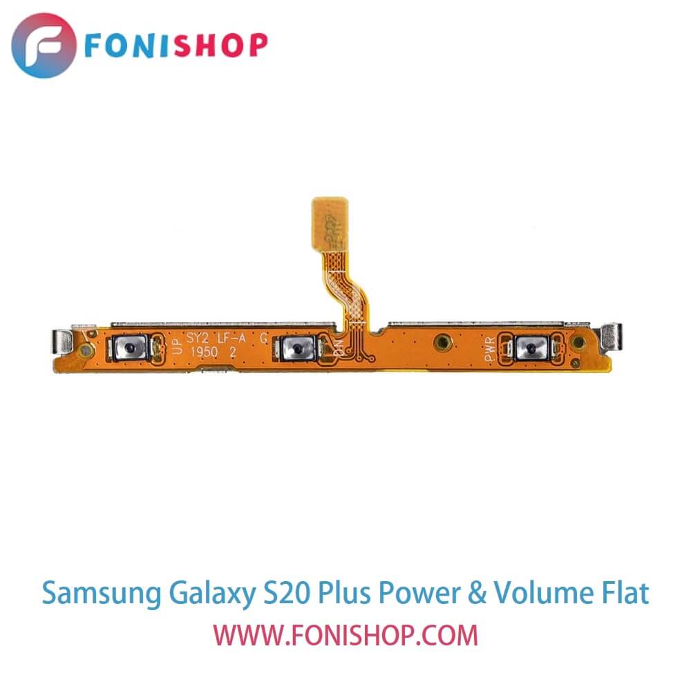 فلت پاور و صدا گوشی سامسونگ اس20 پلاس Galaxy S20 Plus