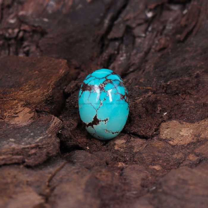 نگین فیروزه شجری کد 11595 - جواهری مشاهیر