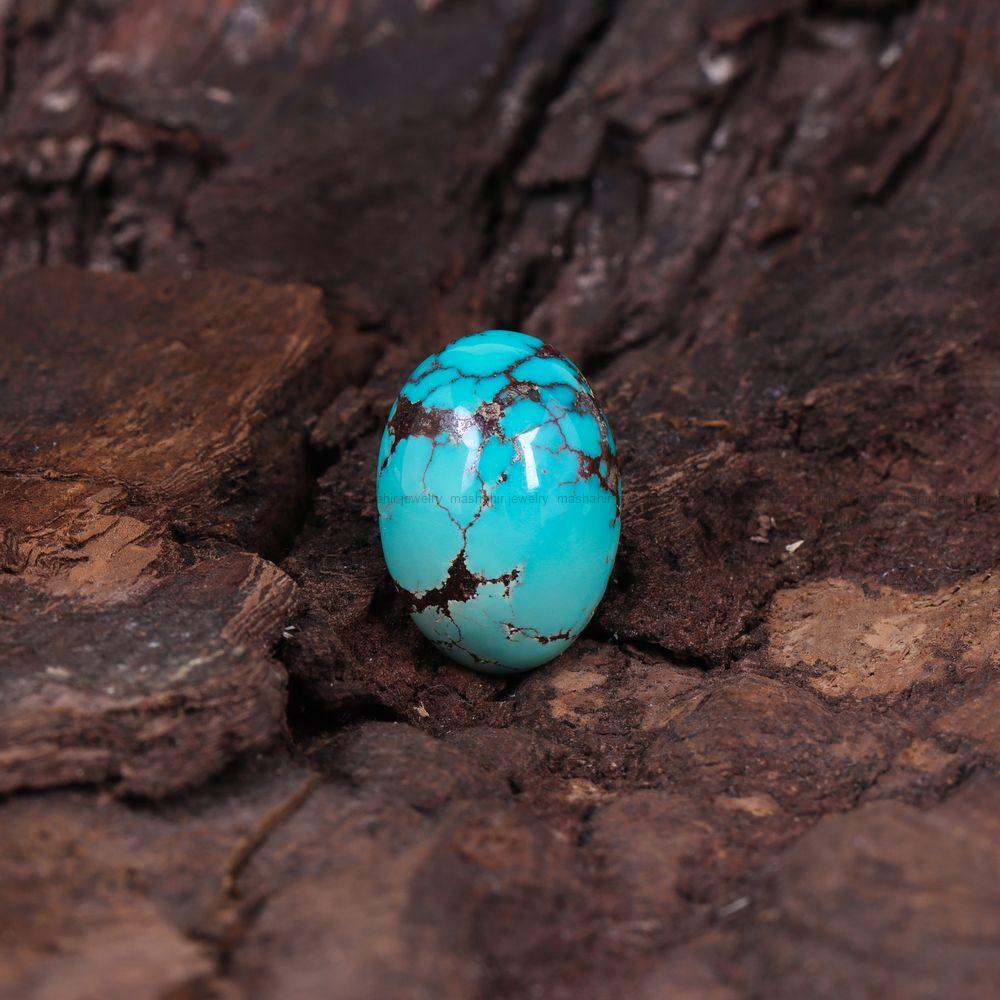 نگین فیروزه شجری کد 11595 - جواهری مشاهیر