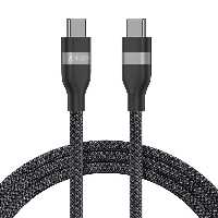 کابل تبدیل USB-C به USB-C انکر مدل A82E2 طول 09 متر با توان 240 وات | کالا مکس