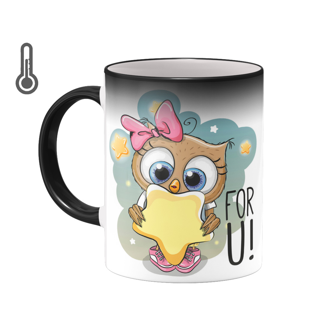 ماگ حرارتی بیگ ماگ مدل جغد کد1898