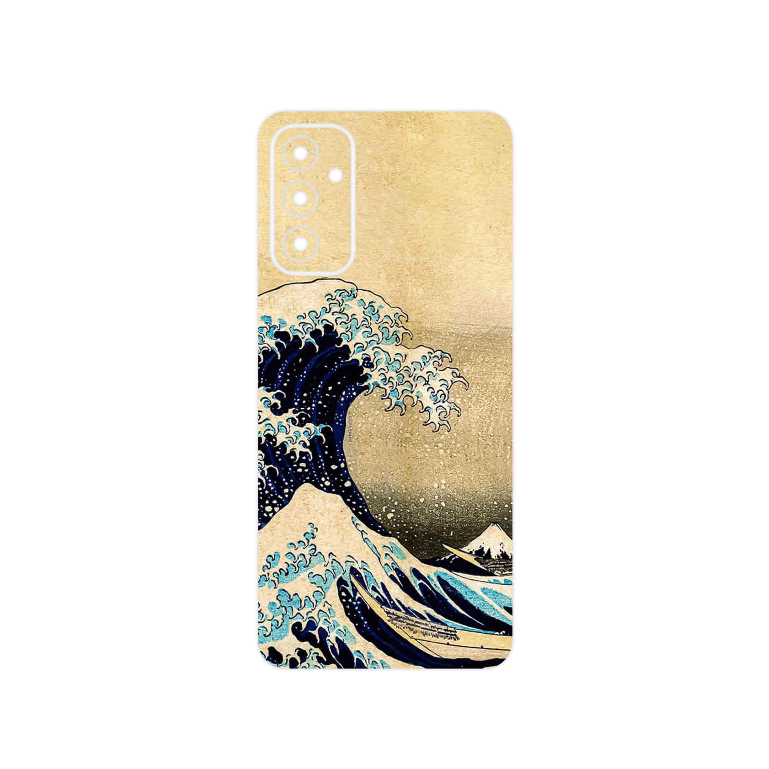 برچسب پوششی ماهوت مدل The Great Wave off Kanagawa of Hokusai مناسب برای گوشی موبایل سامسونگ Galaxy M23