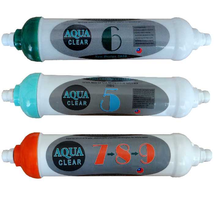 فیلتر تصفیه کننده آب آکوآ کلیر مدل SUPERB FILTER 3Q مجموعه 3 عددی