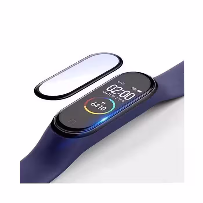 محافظ صفحه نمایش مدل MB-55 مناسب برای مچ بند هوشمند شیائومی Mi Band 5 بسته 3 عددی