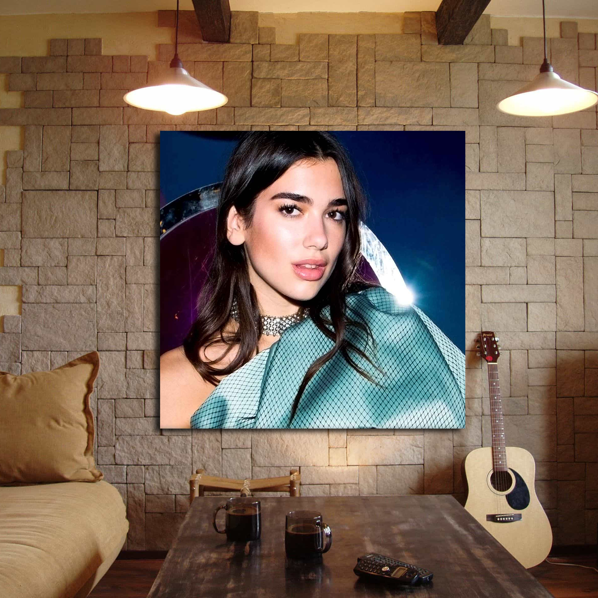 تابلو شاسی مدل dua lipa کد 23