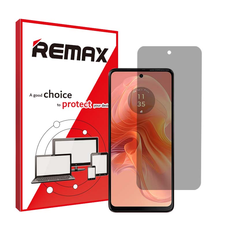 گلس موتورولا Moto G04 مدل هیدروژلی پرایوسی برند ریمکس کد S