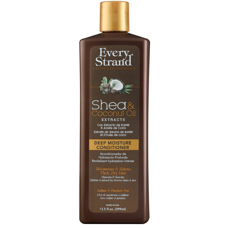 کاندیشنر مرطوب کننده عمیق شی و روغن نارگیل اوری استرند Every Strand Shea & Coconut Oil Deep Moisture Conditioner • خوش آرا