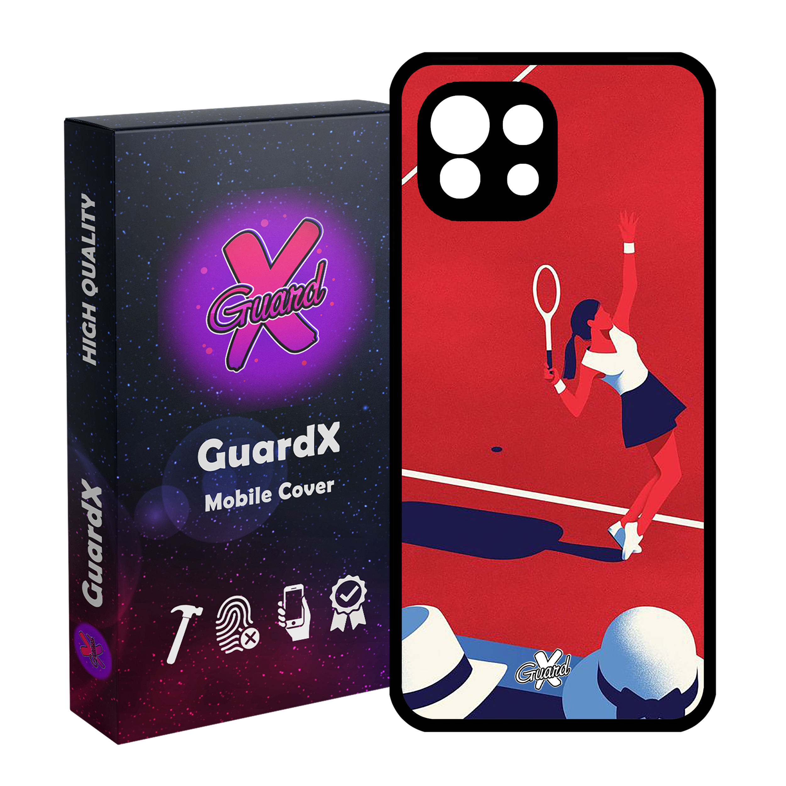 کاور گارد ایکس طرح دختر مدل Glass10339 مناسب برای گوشی موبایل شیائومی Mi 11 Lite