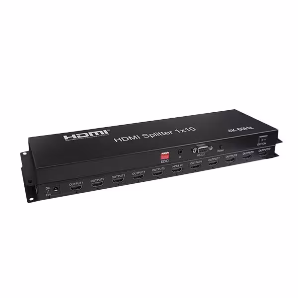 اسپلیتر 10 پورت HDMI کی نت مدل K-SPHD2010