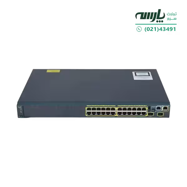 سوئیچ شبکه مدیریتی سیسکو 24 پورت WS-C2960S-24TS-S