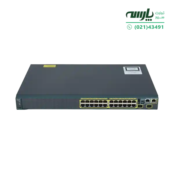 سوئیچ شبکه مدیریتی سیسکو 24 پورت WS-C2960S-24TS-S