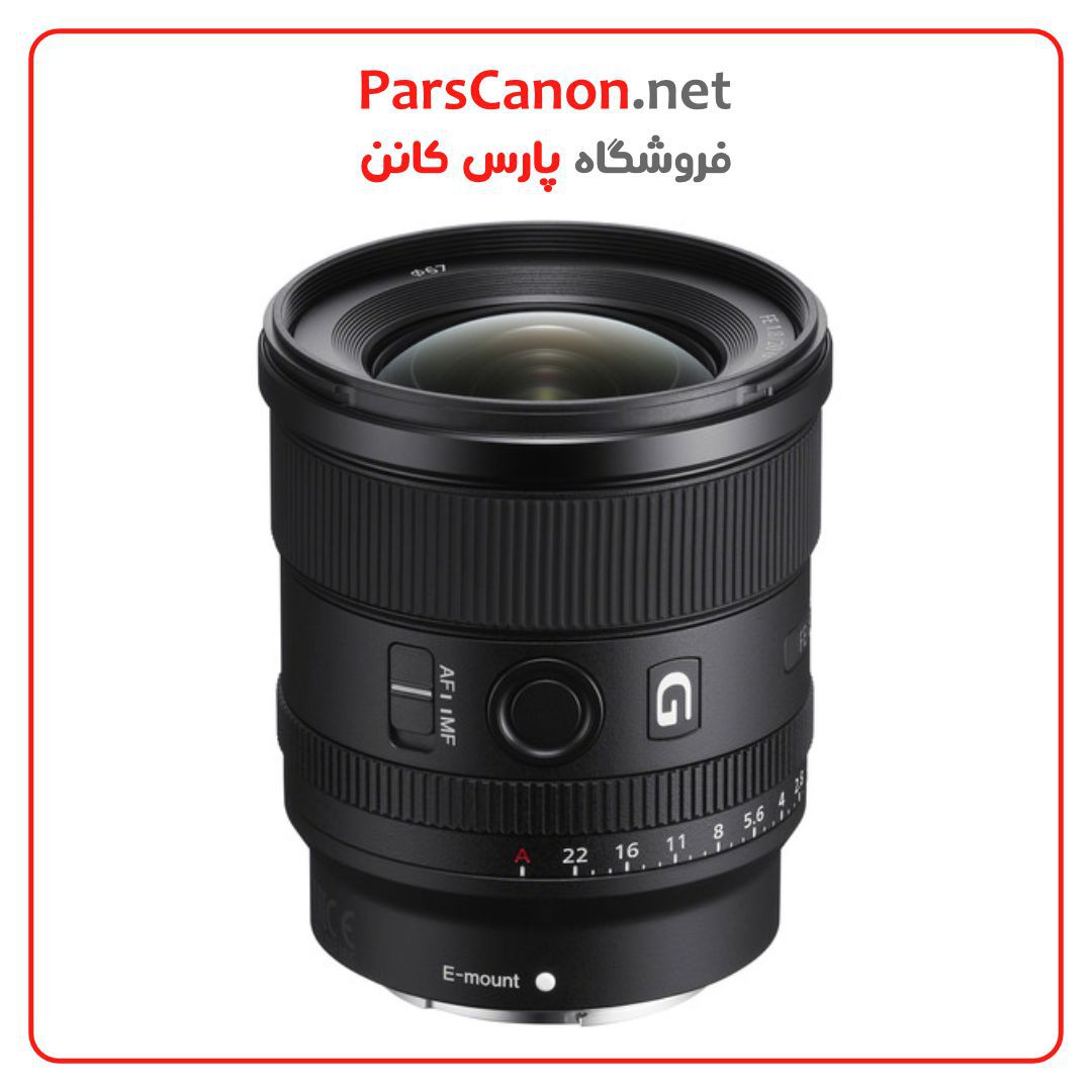 لنز سونی Sony FE 20mm f/1.8 G Lens