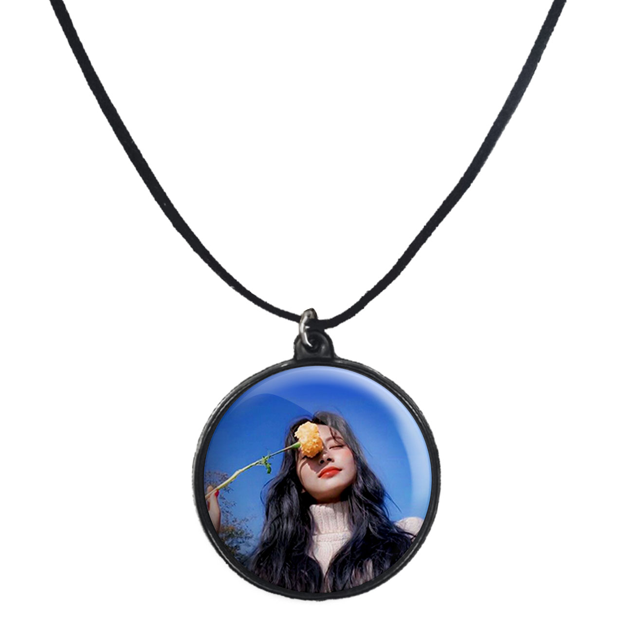 گردنبند پرمانه طرح تو ایس کد pmb.18413 مدل دو طرفه