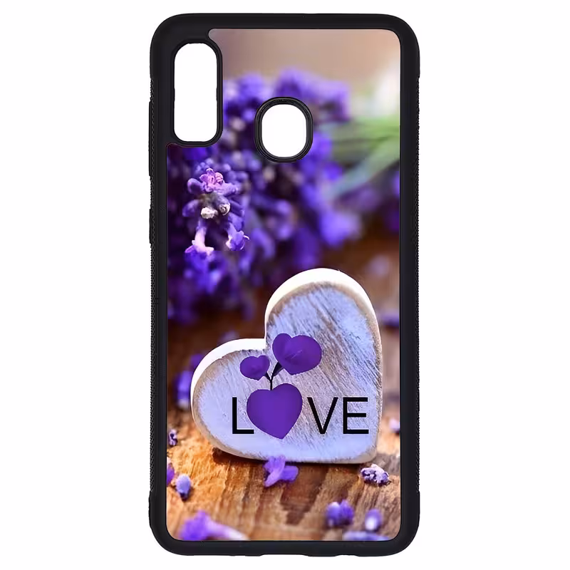 کاور طرح قلبی کد G-001 مناسب برای گوشی موبایل سامسونگ Galaxy A20 / A30 | دیجی قاب دونی