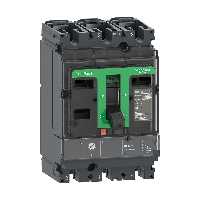 کلید اتوماتیک قابل تنظیم 3 پل 40 آمپر 36KA اشنایدر مدل NSX100F کد C10F3TM040