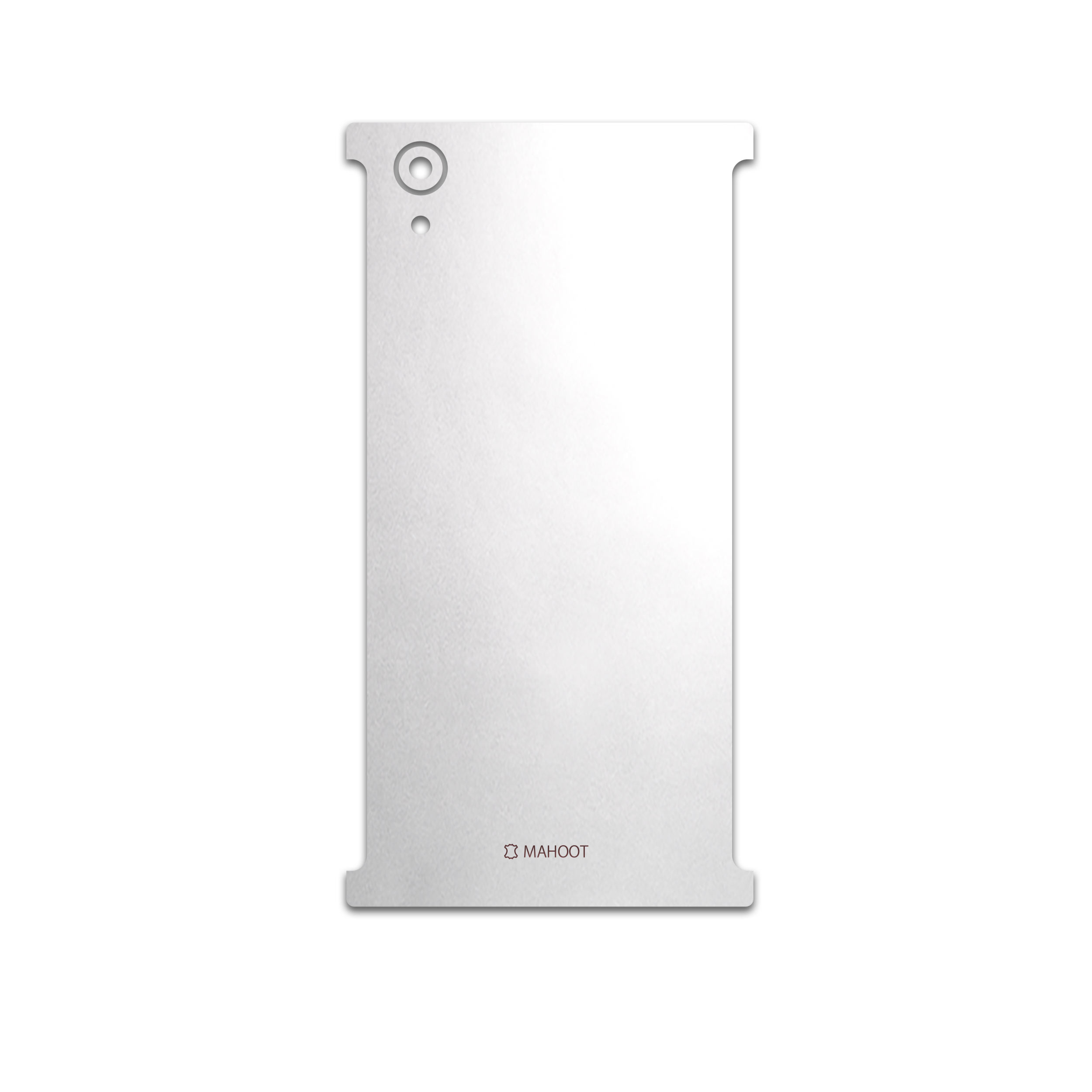 برچسب پوششی ماهوت مدل Metallic-White مناسب برای گوشی موبایل سونی Xperia XA1 Plus