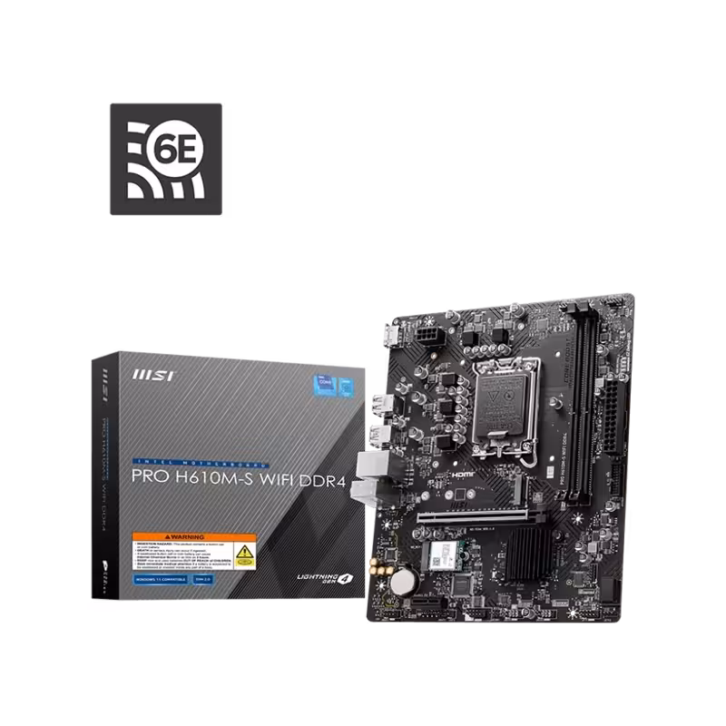 MSI PRO H610M-S WIFI D4 | مناسب برای سیستم‌های مدرن
