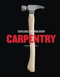 خرید و دانلود نسخه کامل کتاب Carpentry (3rd Edition) BY Vogt - Hq Pdf