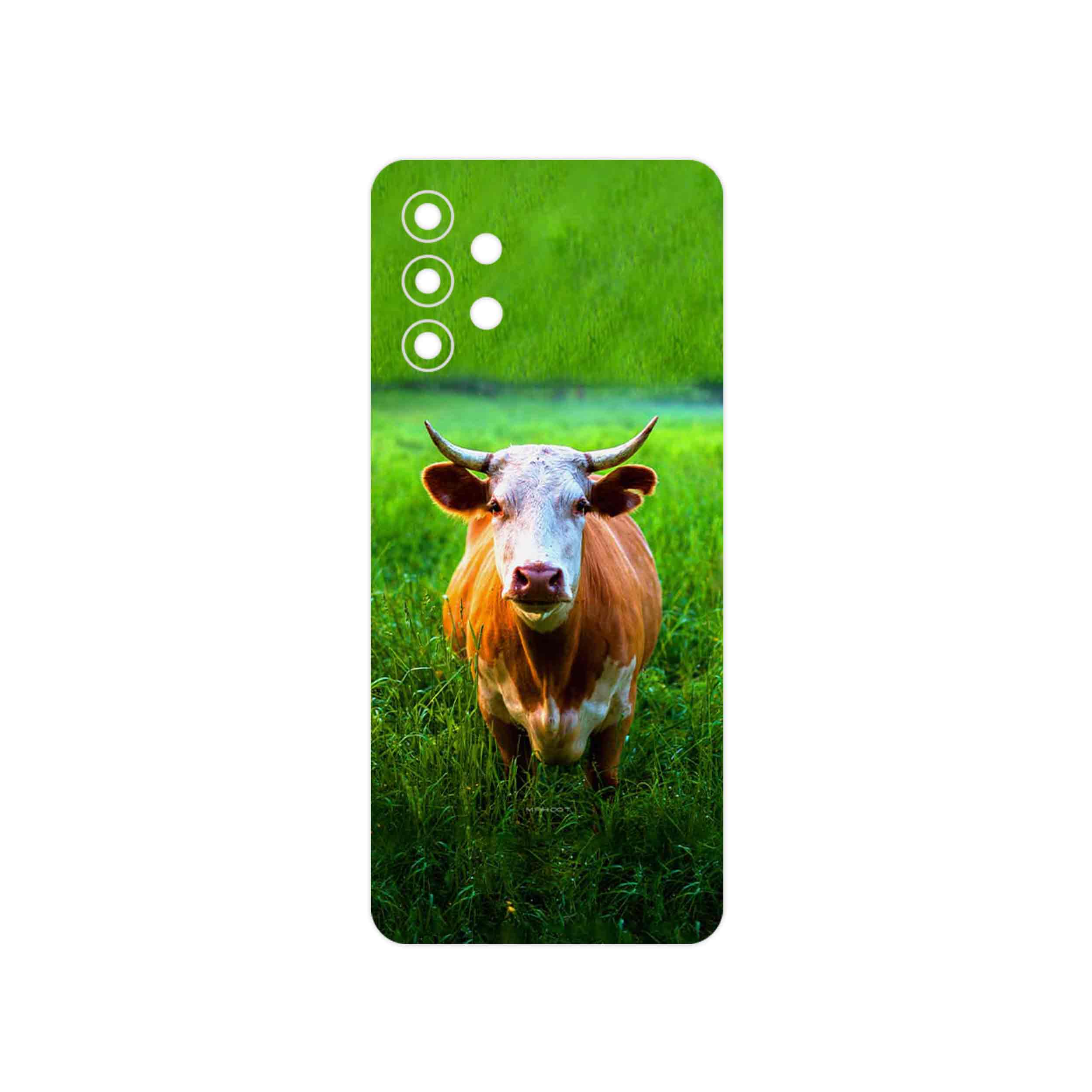 برچسب پوششی ماهوت مدل Cow مناسب برای گوشی موبایل سامسونگ Galaxy A32