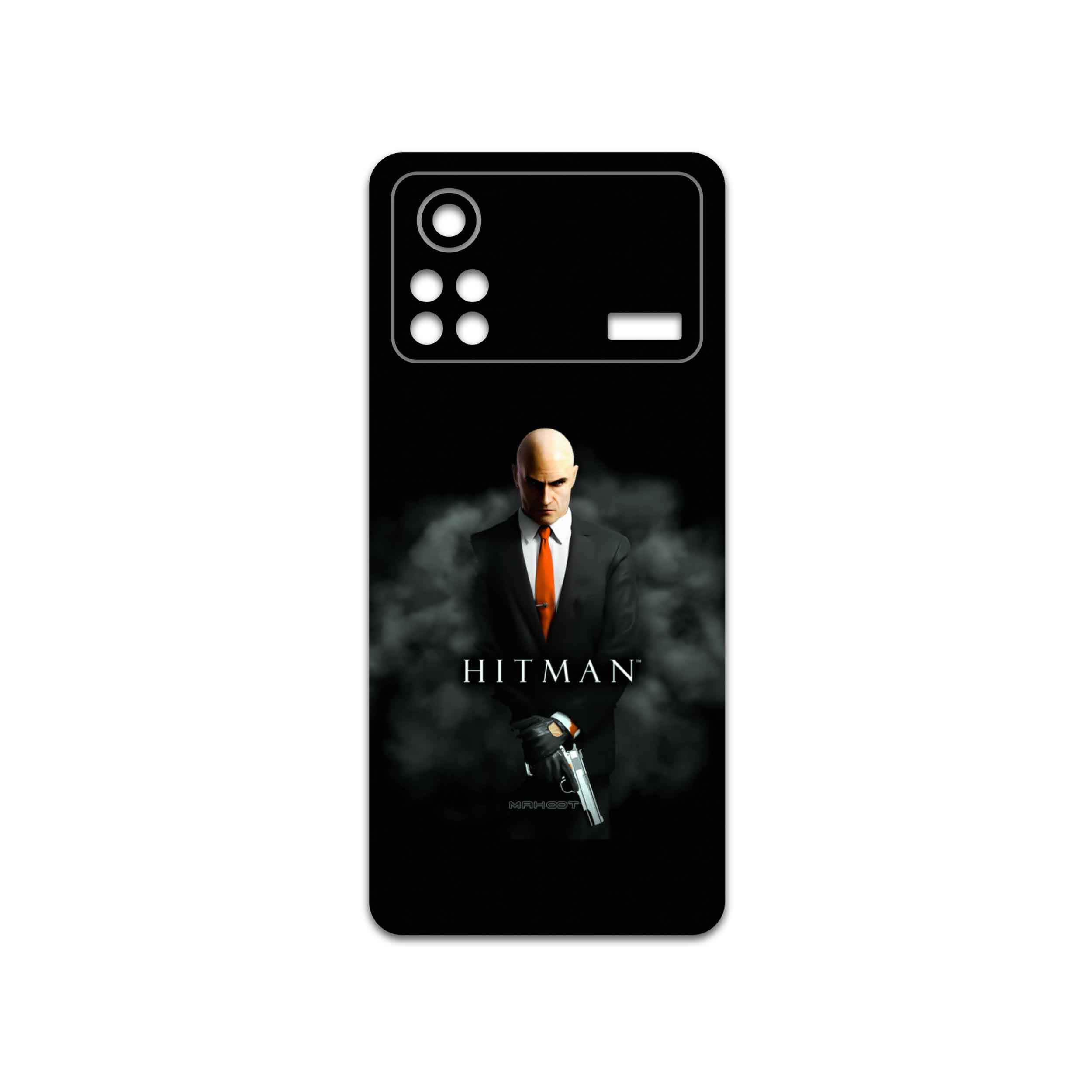 برچسب پوششی ماهوت مدل Hitman-Game مناسب برای گوشی موبایل شیائومی Poco X4 Pro 5G
