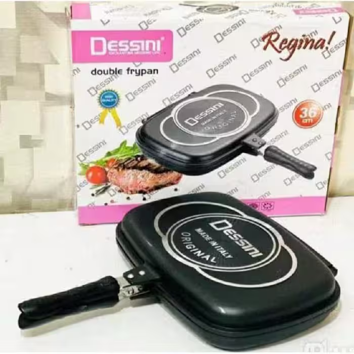 تابه رژیمی 2طرفه سایز 36 مارک دسینی اصل 